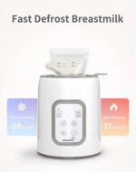 Bottle Warmer, GROWNSY 8-in-1 Fast Baby Milk Warmer with Timer for Breastmilk or Formula, Accurate Temperature Control, with Defrost, Sterili-zing, Keep, Heat Baby Food Jars...