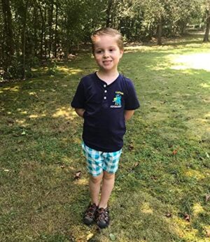 Bumeex Toddler Boys Cotton Clothing Sets Short Sleeve Tee and Shorts