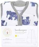 Burt's Bees Baby Beekeeper Infant Wearable Blanket, 100% Organic Cotton Unisex, Girl, Boy Swaddle Transition Sack - Light Weight 0.5 TOG or Medium Weight 1.5 TOG - Newborn...
