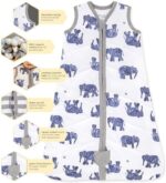 Burt's Bees Baby Beekeeper Infant Wearable Blanket, 100% Organic Cotton Unisex, Girl, Boy Swaddle Transition Sack - Light Weight 0.5 TOG or Medium Weight 1.5 TOG - Newborn...