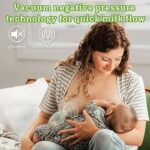haakaa Manual Breast Pump for Breastfeeding 4oz/100ml and Ladybug Milk Collector 2.5oz/75ml Combo, Food-Grade Silicone