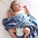 LifeTree Muslin Swaddle Blankets Neutral, Baby Swaddling Wrap Nursery Receiving Blanket for Boys & Girls, Soft 70% Viscose from Bamboo and 30% Cotton, Large 47 x 47 inches, Sea...