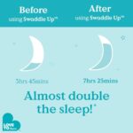 Love to Dream Swaddle UP, Baby Sleep Sack, Self-Soothing Swaddles for Newborns, Get Longer Sleep, Snug Fit Helps Calm Startle Reflex, New Born Essentials for Baby, 8-13lb, Grey