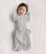 Love to Dream Swaddle UP, Baby Sleep Sack, Self-Soothing Swaddles for Newborns, Get Longer Sleep, Snug Fit Helps Calm Startle Reflex, New Born Essentials for Baby, 8-13lb, Grey