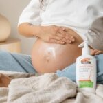 Palmer's Cocoa Butter Formula Massage Lotion For Stretch Marks, Pregnancy Skin Care, Belly Cream with Collagen, Elastin, Argan OIl and Shea Butter, 8.5 Ounces
