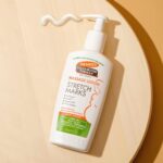 Palmer's Cocoa Butter Formula Massage Lotion For Stretch Marks, Pregnancy Skin Care, Belly Cream with Collagen, Elastin, Argan OIl and Shea Butter, 8.5 Ounces