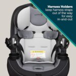 Safety 1st Grow and Go All-in-One Convertible Car Seat, Rear-facing 5-40 pounds, Forward-facing 22-65 pounds, and Belt-positioning booster 40-100 pounds, High Street