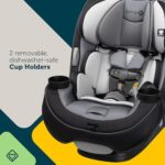 Safety 1st Grow and Go All-in-One Convertible Car Seat, Rear-facing 5-40 pounds, Forward-facing 22-65 pounds, and Belt-positioning booster 40-100 pounds, High Street
