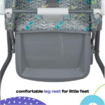 Cosco Kids Simple Fold High Chair, Etched Arrows