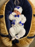 Dollbling Royal Bling Schmuck Krone Geschenk Kleidung Sets Willkommen Zuhause Baby Strampler Fäustlinge Motorhaube Pyjamas Outfit 4 Stück Babyausstattung - AliExpress 1501