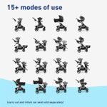 Graco Modes Nest2Grow DLX Travel System, Riordan - A Versatile Convertible Stroller & Car Seat Combo