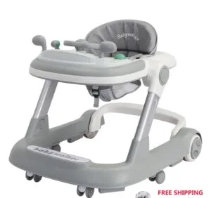 2-in-1 Toddler Push Walker with Removable Feeding and Music Tray Babyz Corner