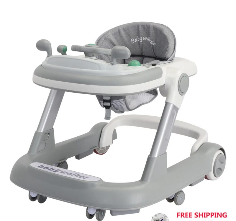 2-in-1 Toddler Push Walker with Removable Feeding and Music Tray Babyz Corner