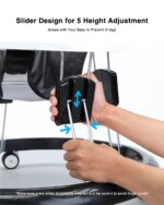 Round Adjustable Baby Walker with Universal Wheels - Babyz Corner