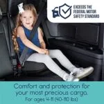 hiccapop UberBoost Inflatable Booster Car Seat | Blow up Narrow Backless Booster Car Seat for Travel | Portable Booster Seat for Toddlers Kids Child | BlackGray | Babyz Corner hiccapop UberBoost Inflatable Booster Car Seat | Blow up Narrow Backless Booster Car Seat for Travel | Portable Booster Seat for Toddlers, Kids, Child | Black/Gray