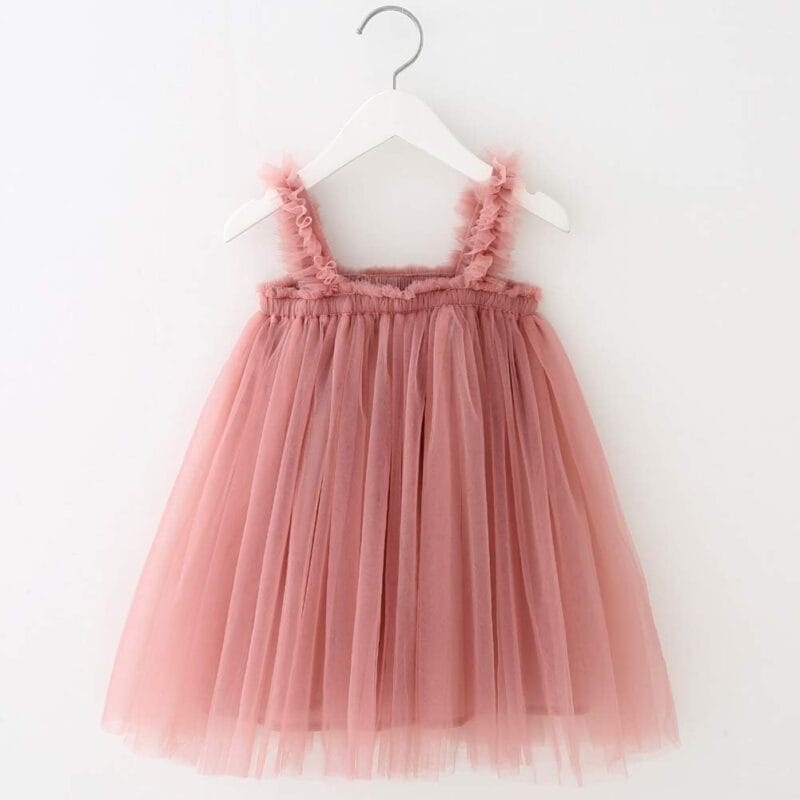 BGFKS Layered Tulle Tutu Dress for Toddler Girls,Baby Girl Rainbow Tutu Princess Skirt Set with Flower Headband.