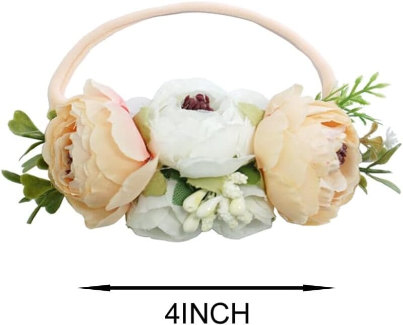 BGFKS Layered Tulle Tutu Dress for Toddler Girls,Baby Girl Rainbow Tutu Princess Skirt Set with Flower Headband.