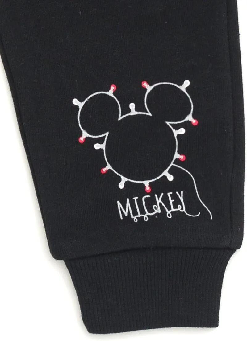 Disney Christmas Halloween Fleece Sweatshirt and Jogger Pants Outfit Set Newborn to Big Kid Sizes (Newborn - 14-16)