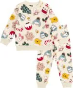 Disney Christmas Halloween Fleece Sweatshirt and Jogger Pants Outfit Set Newborn to Big Kid Sizes Newborn - 14-16 | Babyz Corner Disney Christmas Halloween Fleece Sweatshirt and Jogger Pants Outfit Set Newborn to Big Kid Sizes (Newborn - 14-16)