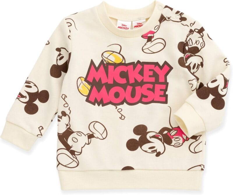 Disney Lion King Mickey Mouse Winnie the Pooh Toy Story Fleece Sweatshirt and Pants Outfit Set Newborn to Big Kid Sizes