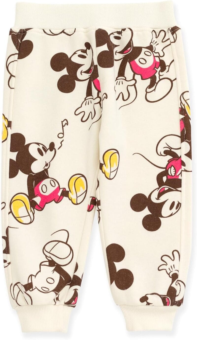 Disney Lion King Mickey Mouse Winnie the Pooh Toy Story Fleece Sweatshirt and Pants Outfit Set Newborn to Big Kid Sizes