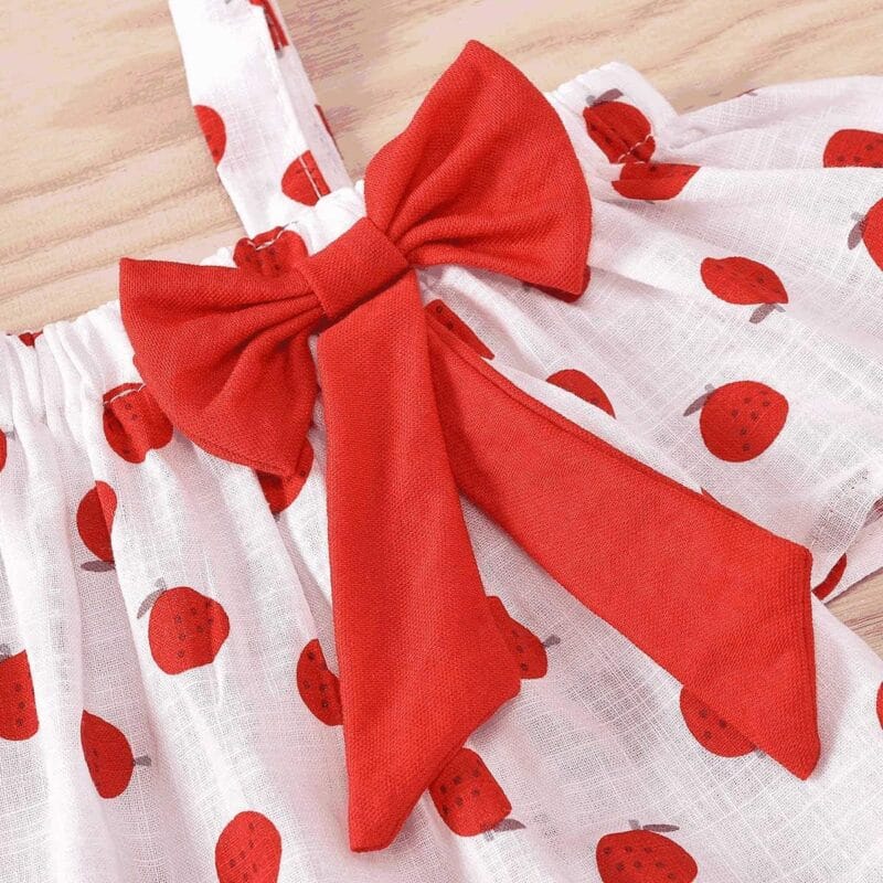 Hipea Toddler Baby Girls Summer Clothes Outfits Ruffle Camisole Spot Dot Tops and Casual Shorts Newborn Girl Clothing