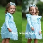 PATPAT Baby Girl Dresses Ruffle Sleeve Tutu Dress Butterfly Tulle Dress Flower Girl Party Birthday Princess Dresses | Babyz Corner PATPAT Baby Girl Dresses Ruffle Sleeve Tutu Dress Butterfly Tulle Dress Flower Girl Party Birthday Princess Dresses