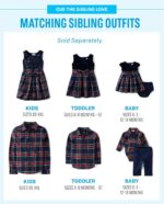 The Children's Place Girls' Sleeveless Holiday Dressy Dress