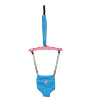 Outdoor and Indoor Jolly Jumper with Bouncing Chair and Sliding Adjustment Buckle