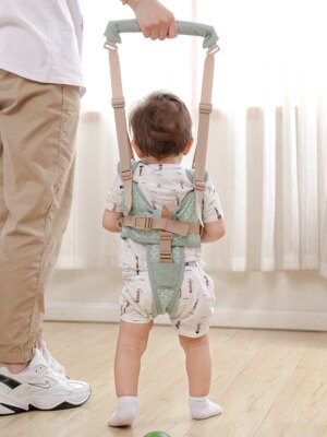 Arnés para andador infantil para niños pequeños, cinturón auxiliar, ayuda a caminar para bebés, soporte para caminar para aprender a niños, entrenador de ayuda, arnés para...