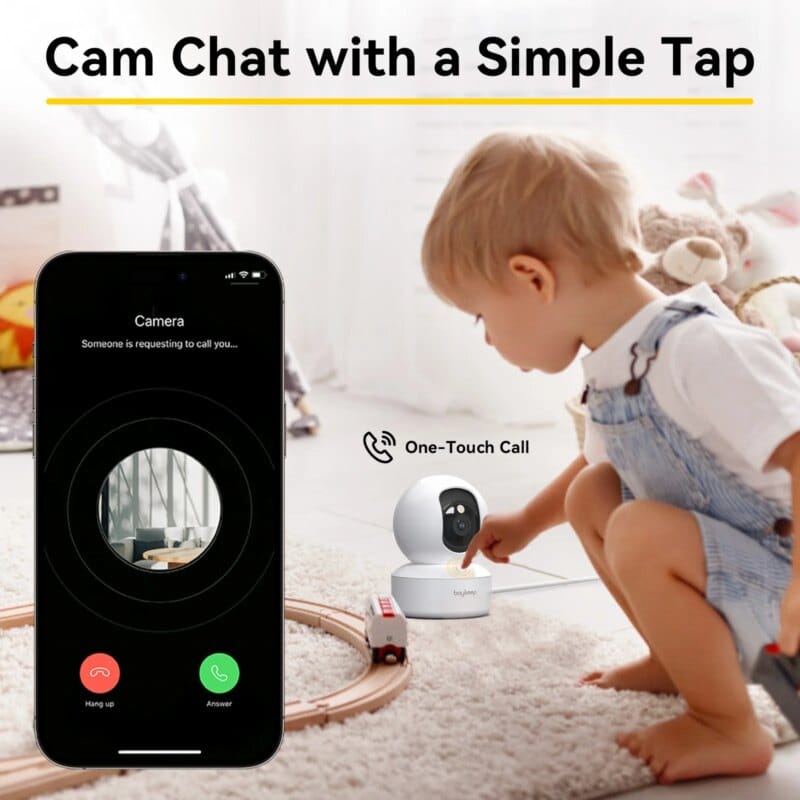 BoyKeep 3MP 5G/2,4 GHz WiFi interior seguridad del hogar IP cámara inteligente Monitor de bebé seguimiento automático 24/7 cámara de videovigilancia - AliExpress 30