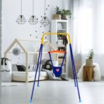 Pull de porte pour bébé avec gril, exercice pour bébé avec super siège d'activité - AliExpress 26