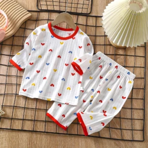 Boys Cotton Pajama Set | Homewear Clothes