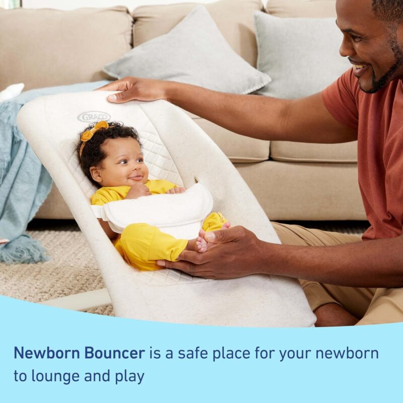 Graco Jumpstart 4-in-1 Adjustable Infant Activity Bouncer & Jumper, Versatile Baby Swing, Floor Seat, and Kids Chair with Snack Tray, Wren