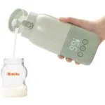 BOLOLO Portable Bottle Warmer, 10oz Breastmilk & Formula Heater for Travel | Super Fast Charging, Instant Breastmilk, Formula, Water