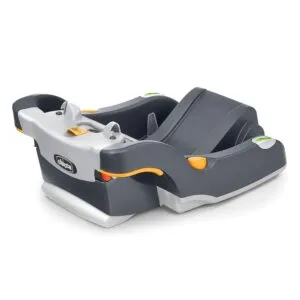 Chicco KeyFit Infant Car Seat Base, Stay-in-Car Rear-Facing Base | Anthracite/Grey, SuperCinch LATCH tightener, ReclineSure leveling foot, bubble levels, fits KeyFit and KeyFit...
