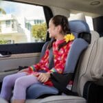 Cosco Kids Finale DX 2-in-1 Booster Car Seat, Forward Facing Toddler Car Seat (40-65 lbs) and Belt Positioning High Back Booster (40-100 lbs), Dusk