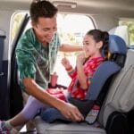 Cosco Kids Finale DX 2-in-1 Booster Car Seat, Forward Facing Toddler Car Seat (40-65 lbs) and Belt Positioning High Back Booster (40-100 lbs), Dusk
