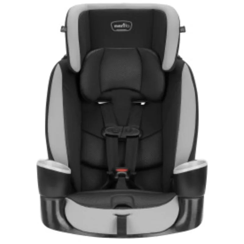Evenflo High-Back Booster Car Seat with Harness 22 to 110lbs Maestro Sport Granite Gray | Babyz Corner Evenflo High-Back Booster Car Seat with Harness, 22 to 110lbs, Maestro Sport, Granite Gray