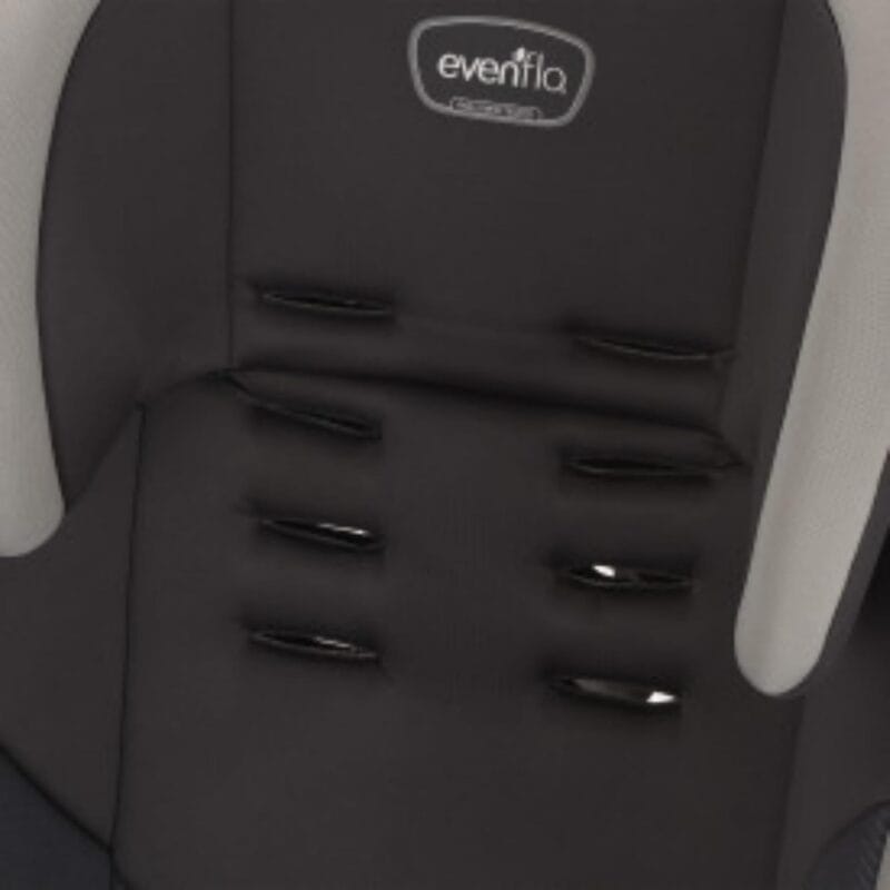 Evenflo High-Back Booster Car Seat with Harness, 22 to 110lbs, Maestro Sport, Granite Gray
