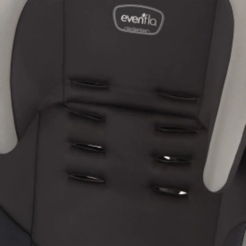 Evenflo High-Back Booster Car Seat with Harness, 22 to 110lbs, Maestro Sport, Granite Gray