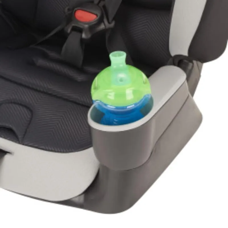 Evenflo High-Back Booster Car Seat with Harness, 22 to 110lbs, Maestro Sport, Granite Gray