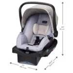 Evenflo LiteMax 30 Infant Car Seat River Stone | Babyz Corner Evenflo LiteMax 30 Infant Car Seat (River Stone)