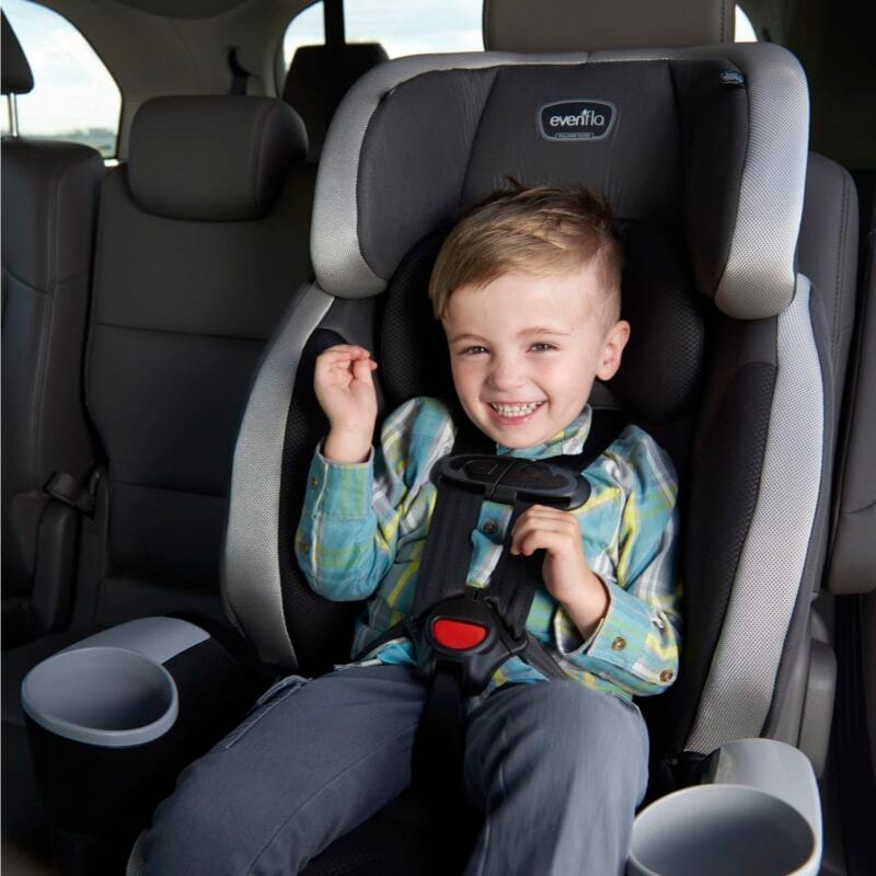 Evenflo Maestro Sport Booster Car Seat (Granite Gray)