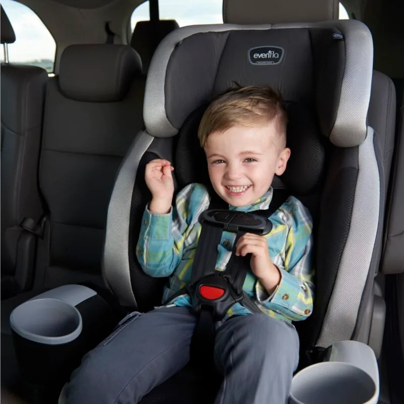 Evenflo Maestro Sport Booster Car Seat (Granite Gray)