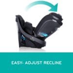 Evenflo Revolve360 Extend Convertible Car Seat with 360 Degree Rotation Extended Rear-Facing Forward-Facing Booster Mode and Secure LATCH Install Revere Gray | Babyz Corner Evenflo Revolve360 Extend Convertible Car Seat with 360 Degree Rotation, Extended Rear-Facing, Forward-Facing, Booster Mode, and Secure LATCH Install, Revere Gray