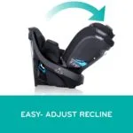 Evenflo Revolve360 Extend Convertible Car Seat with 360 Degree Rotation Extended Rear-Facing Forward-Facing Booster Mode and Secure LATCH Install Revere Gray Evenflo Revolve360 Extend Convertible Car Seat with 360 Degree Rotation, Extended Rear-Facing, Forward-Facing, Booster Mode, and Secure LATCH Install, Revere Gray