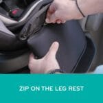Evenflo Revolve360 Extend Convertible Car Seat with 360 Degree Rotation Extended Rear-Facing Forward-Facing Booster Mode and Secure LATCH Install Revere Gray | Babyz Corner Evenflo Revolve360 Extend Convertible Car Seat with 360 Degree Rotation, Extended Rear-Facing, Forward-Facing, Booster Mode, and Secure LATCH Install, Revere Gray