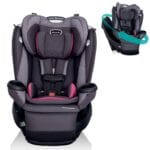 Evenflo Revolve360 Extend Convertible Car Seat with 360 Degree Rotation Extended Rear-Facing Forward-Facing Booster Mode and Secure LATCH Install Revere Gray | Babyz Corner Evenflo Revolve360 Extend Convertible Car Seat with 360 Degree Rotation, Extended Rear-Facing, Forward-Facing, Booster Mode, and Secure LATCH Install, Revere Gray