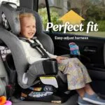 Graco Extend2Fit 3-in-1 Convertible Car Seat, 3 Modes – Rear Facing, Forward Facing Baby Car Seat and Highback Booster Seat, Adjustable Extension Panel for Extra Legroom, Ashten
